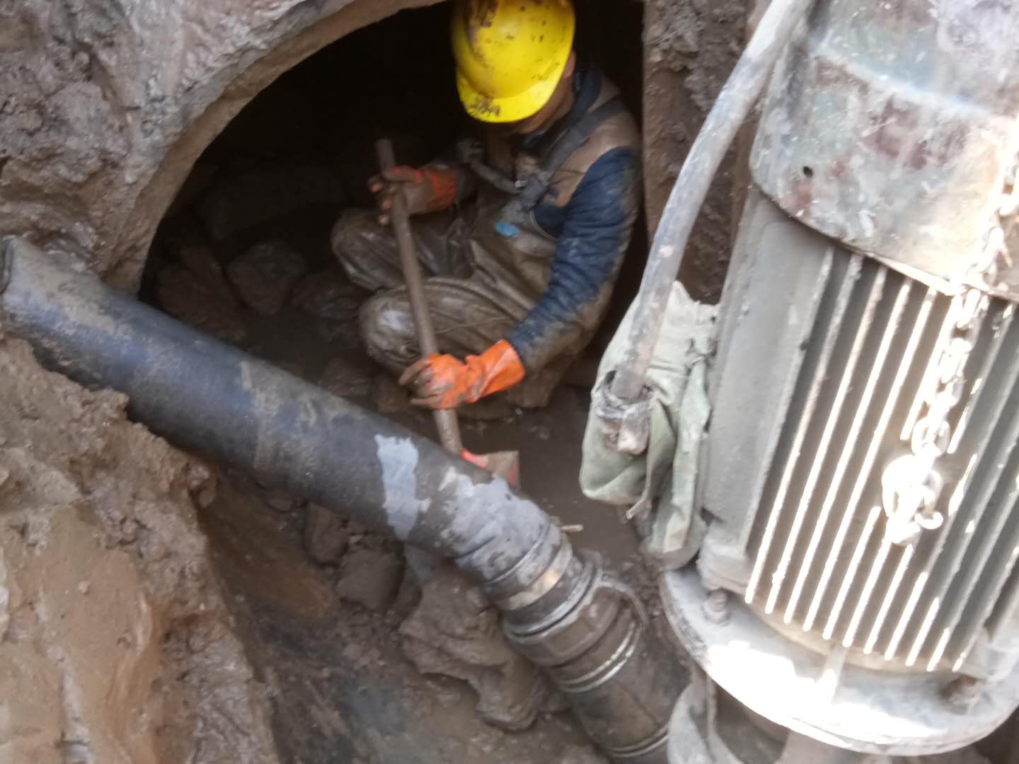 多祥镇管道清淤