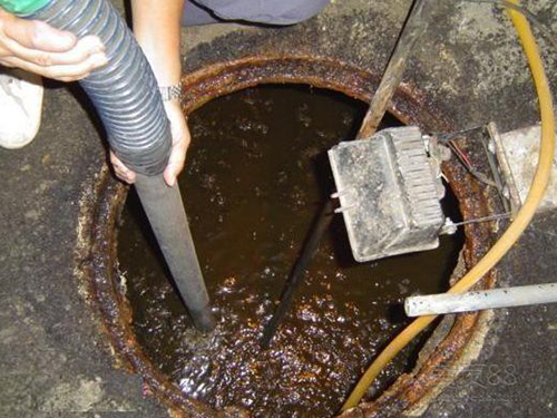 多祥镇隔油池清理