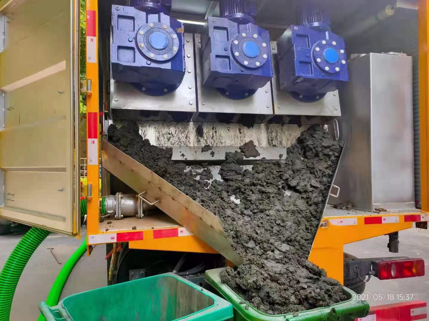 多祥镇化粪池清掏城市维护站-泥浆净化干湿分离处理