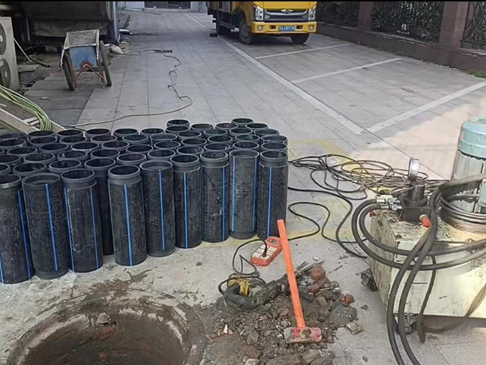 多祥镇PE置换管厂家 DN315置换管 非开挖管短管置换